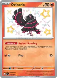 Reference image of Oricorio, Paldean Fates