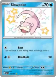 Reference image of Slowpoke, Paldean Fates