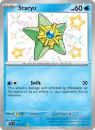 Reference image of Staryu, Paldean Fates