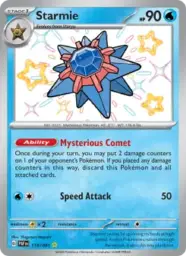 Reference image of Starmie, Paldean Fates