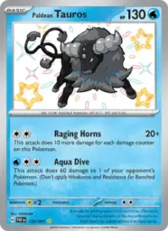 Reference image of Paldean Tauros, Paldean Fates