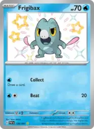 Reference image of Frigibax, Paldean Fates