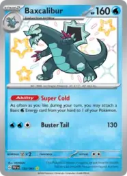 Reference image of Baxcalibur, Paldean Fates
