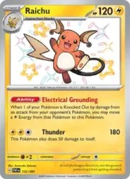 Reference image of Raichu, Paldean Fates