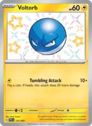Reference image of Voltorb, Paldean Fates