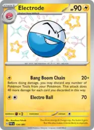 Reference image of Electrode, Paldean Fates