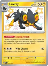 Reference image of Luxray, Paldean Fates