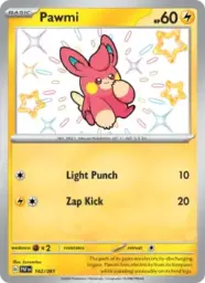 Reference image of Pawmi, Paldean Fates