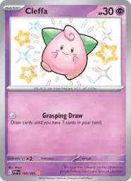 Reference image of Cleffa, Paldean Fates