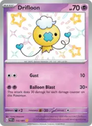 Reference image of Drifloon, Paldean Fates