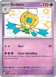 Reference image of Drifblim, Paldean Fates