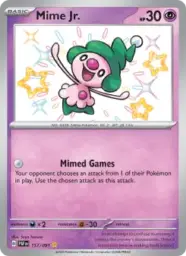 Reference image of Mime Jr., Paldean Fates