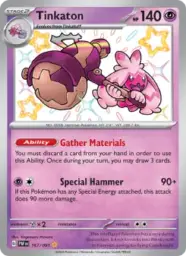Reference image of Tinkaton, Paldean Fates
