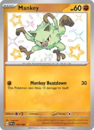 Reference image of Mankey, Paldean Fates