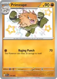 Reference image of Primeape, Paldean Fates