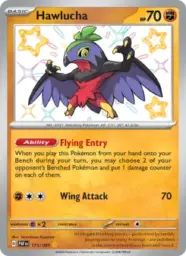 Reference image of Hawlucha, Paldean Fates