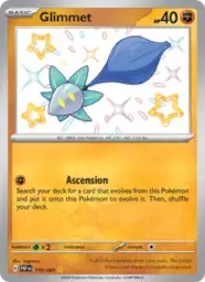 Reference image of Glimmet, Paldean Fates