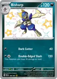 Reference image of Bisharp, Paldean Fates