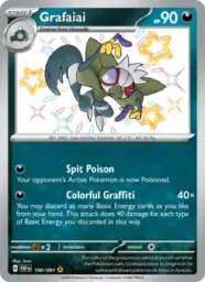 Reference image of Grafaiai, Paldean Fates