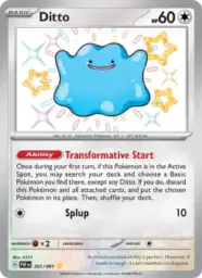 Reference image of Ditto, Paldean Fates
