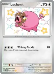 Reference image of Lechonk, Paldean Fates