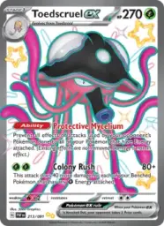 Reference image of Toedscruel ex, Paldean Fates