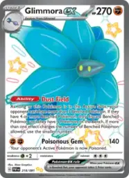 Reference image of Glimmora ex, Paldean Fates
