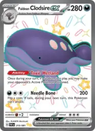 Reference image of Paldean Clodsire ex, Paldean Fates