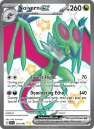Reference image of Noivern ex, Paldean Fates