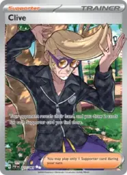 Reference image of Clive, Paldean Fates