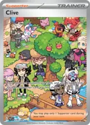 Reference image of Clive, Paldean Fates