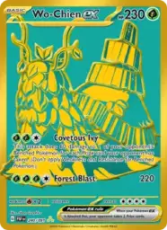 Reference image of Wo-Chien ex, Paldean Fates