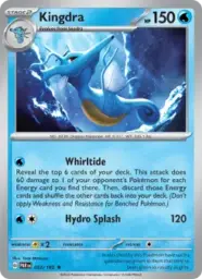 Reference image of Kingdra, Paradox Rift