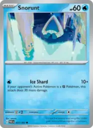 Reference image of Snorunt, Paradox Rift