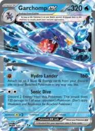 Reference image of Garchomp ex, Paradox Rift