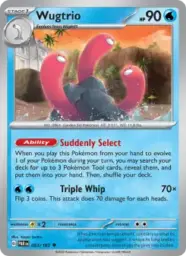 Reference image of Wugtrio, Paradox Rift