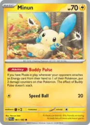 Reference image of Minun, Paradox Rift
