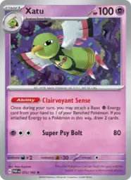 Reference image of Xatu, Paradox Rift