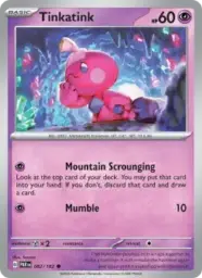 Reference image of Tinkatink, Paradox Rift