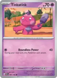 Reference image of Tinkatink, Paradox Rift