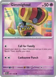 Reference image of Gimmighoul, Paradox Rift