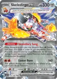 Reference image of Skeledirge ex, Paradox Rift