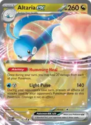Reference image of Altaria ex, Paradox Rift