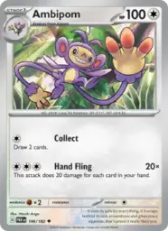 Reference image of Ambipom, Paradox Rift
