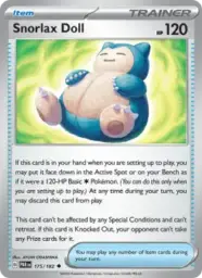 Reference image of Snorlax Doll, Paradox Rift