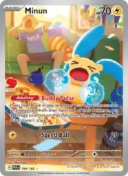 Reference image of Minun, Paradox Rift