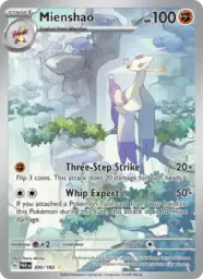 Reference image of Mienshao, Paradox Rift