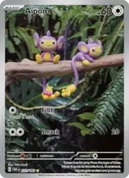 Reference image of Aipom, Paradox Rift