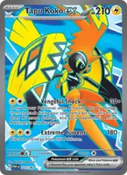 Reference image of Tapu Koko ex, Paradox Rift