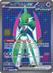 Reference image of Iron Valiant ex, Paradox Rift